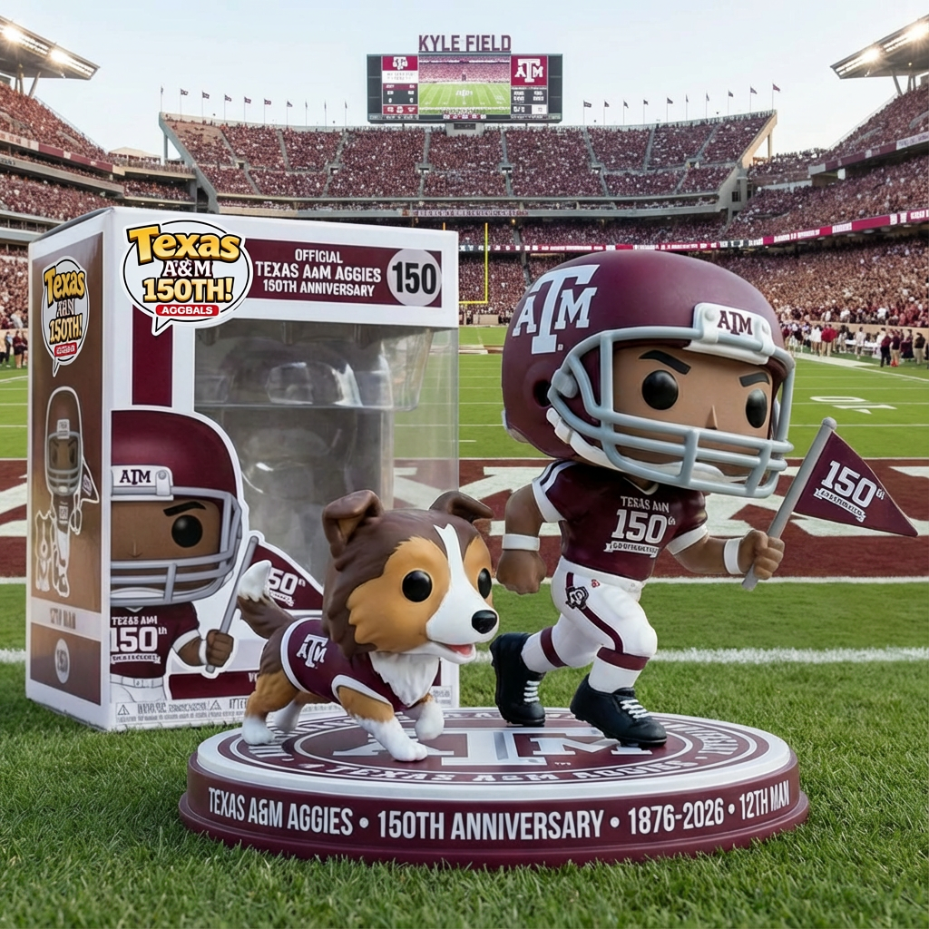 🏈 Texas A&M Aggies 150th Anniversary Collector Figure (1876–2026)