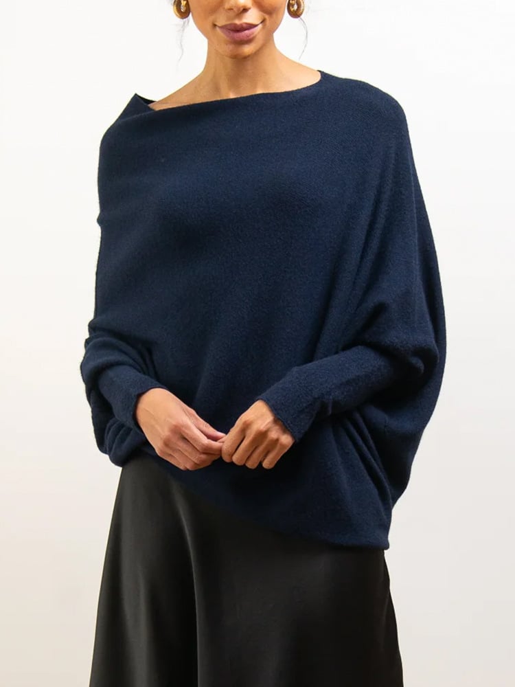 ✨Asymmetric Draped Jumper