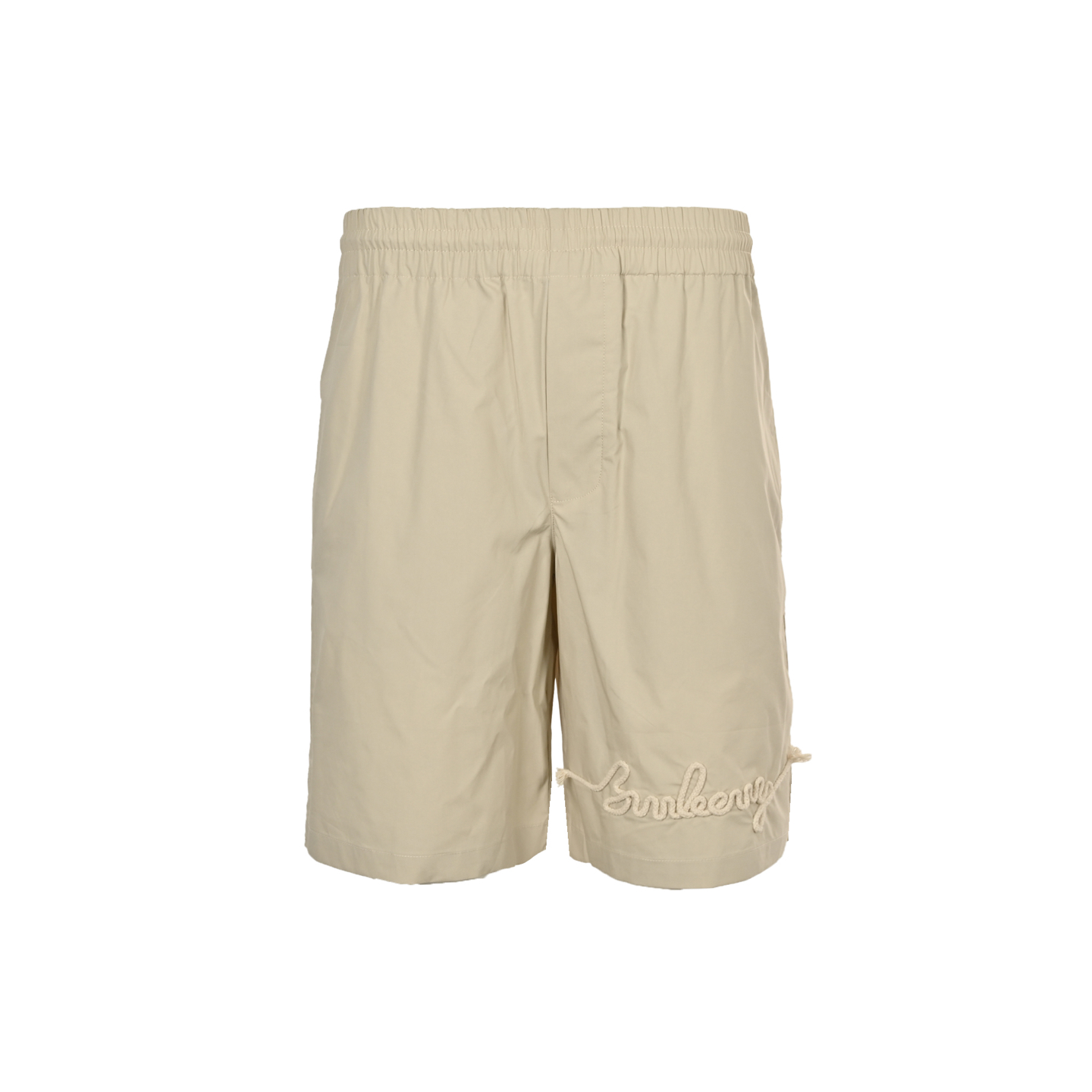 Burberry 25ss Khaki Knot Embroidered Shorts