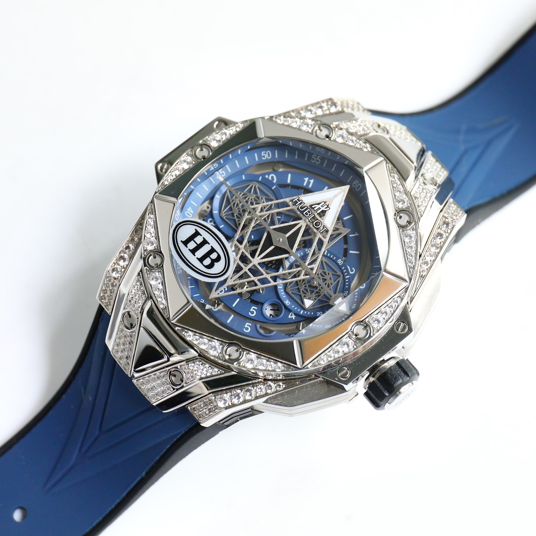 Hublot Big Bang Sang Bleu Ⅱ Tattoo Second Generation Watch