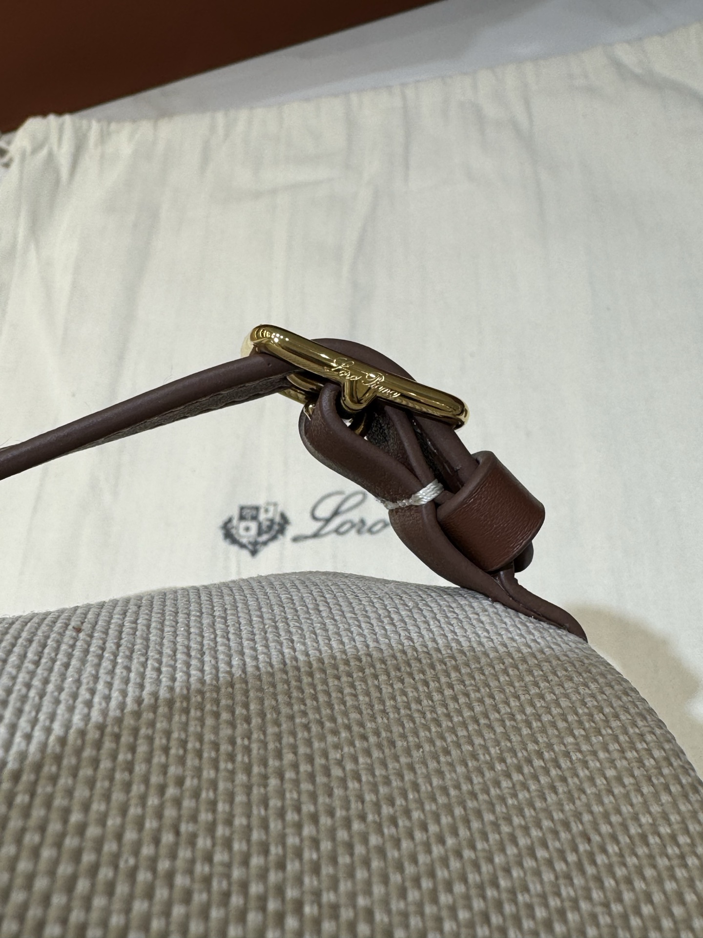 Loro Piana Extra Drawstring Backpack