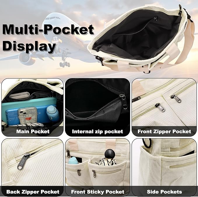 👜👜Versatile corduroy large capacity handbag🔥 (Flash Sale - 50% Off)