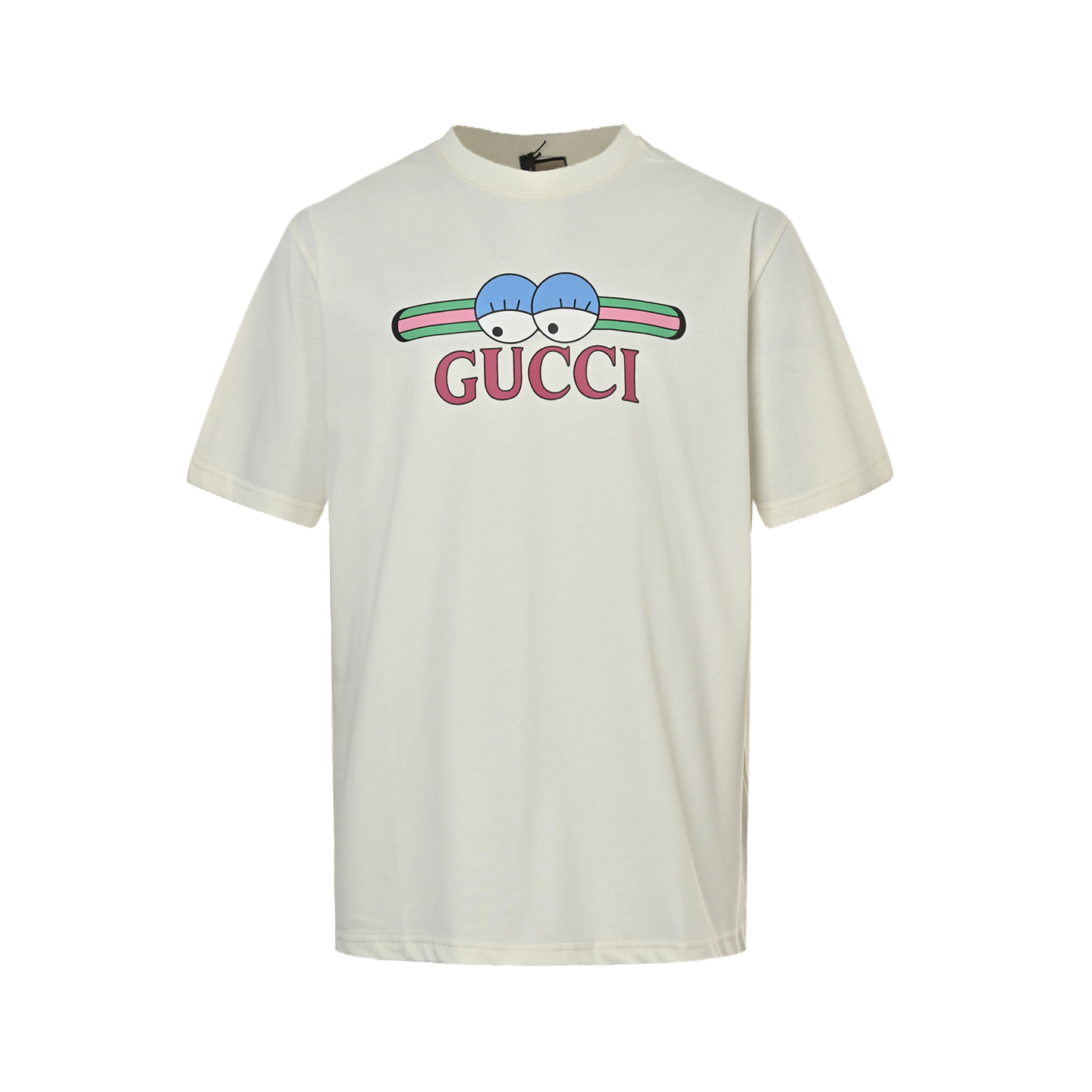 Gucci cartoon eyes print short sleeves