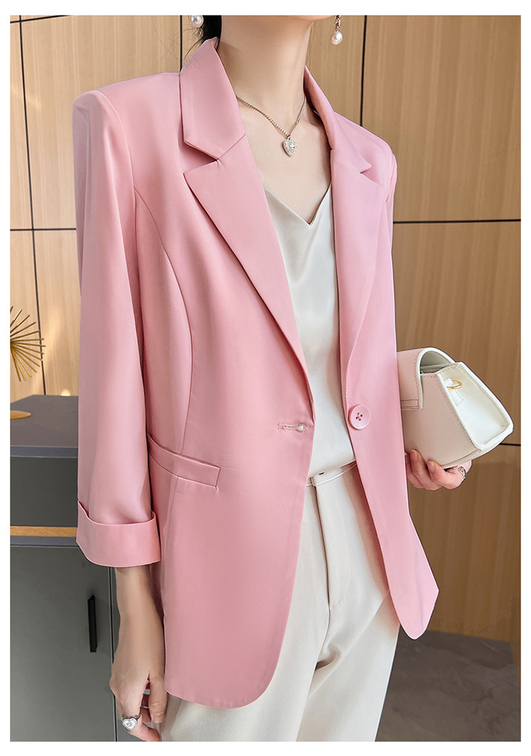 Small suit jacket for ladies Temperament self-cultivation age