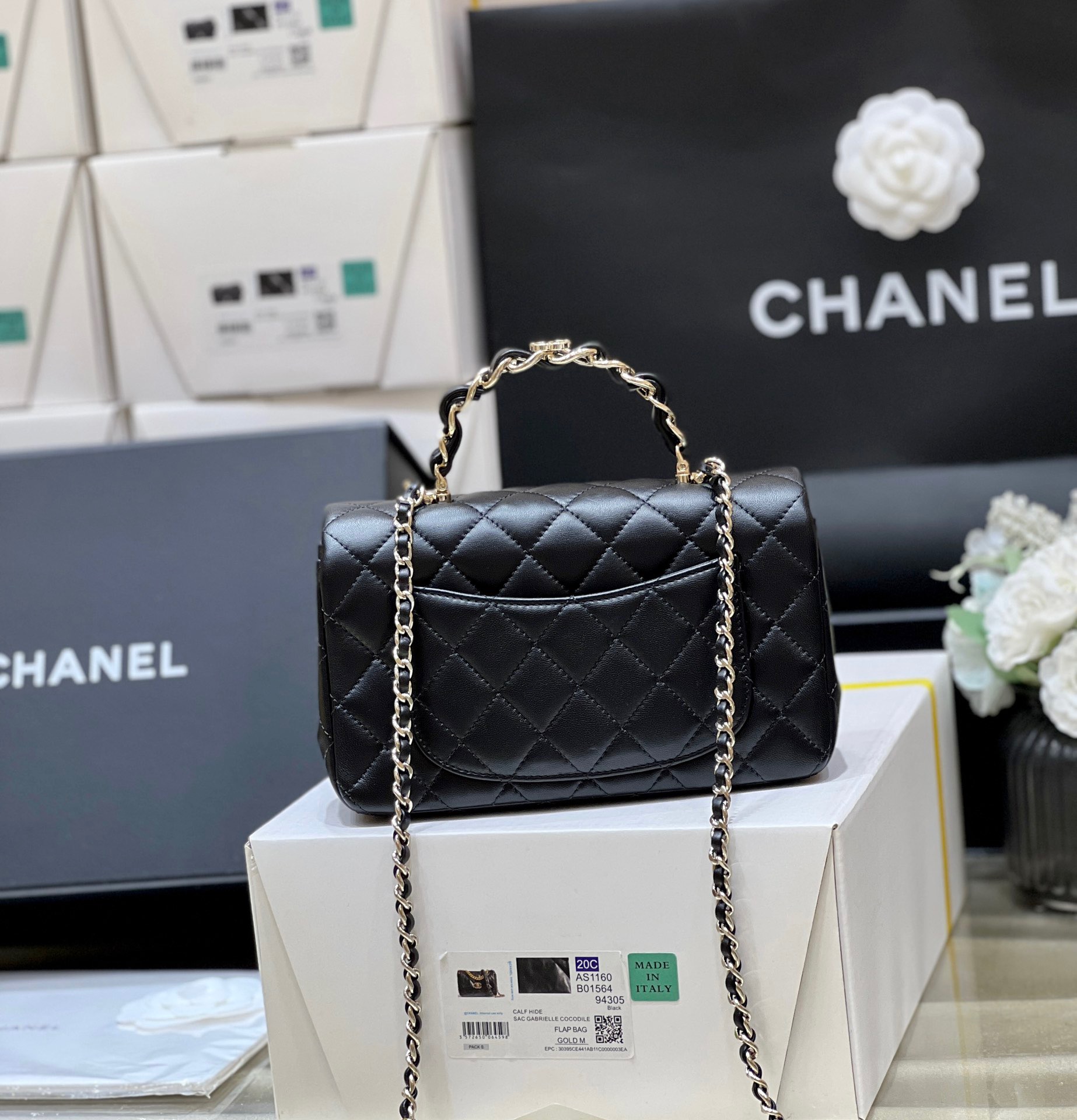 Chanel 23S cf mini handle AS2431