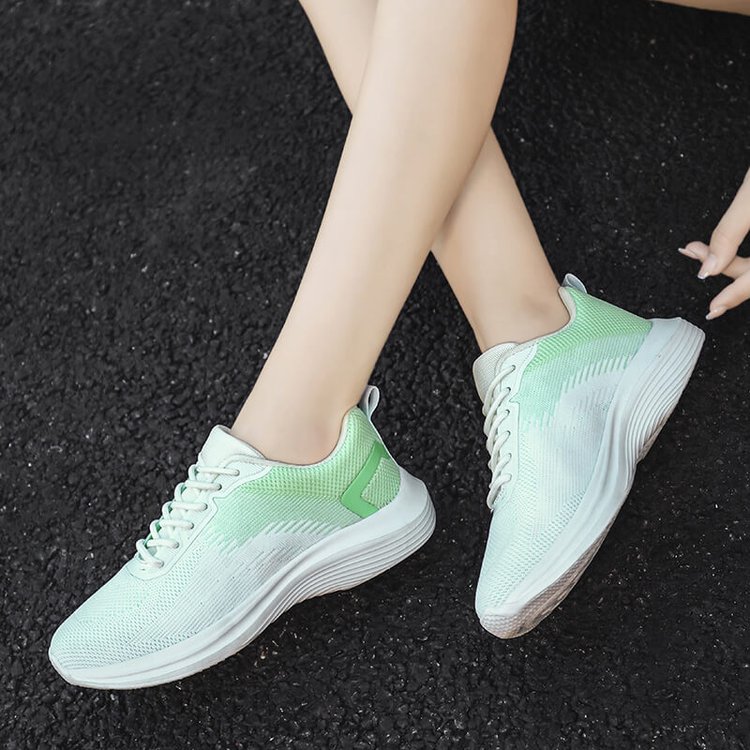 Women's Flying Woven Fashion Casual Sneakers