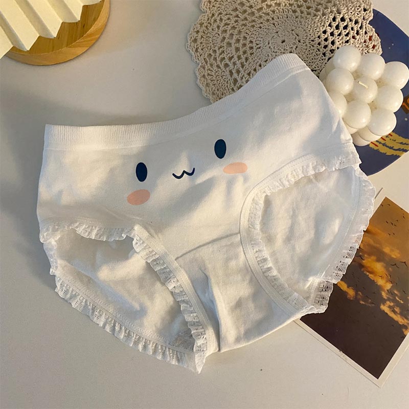 4 Pack Cartoon Rabbit Strawberry Panty Set