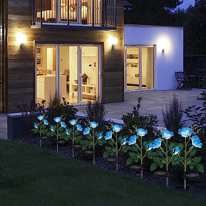 🔥Mother's Day Early Sale-[SAVE 50% OFF]--ARTIFICIAL ROSE SOLAR GARDEN STAKE LIGHTS--BUY 3 GET 10% OFF & FREE SHIPPING