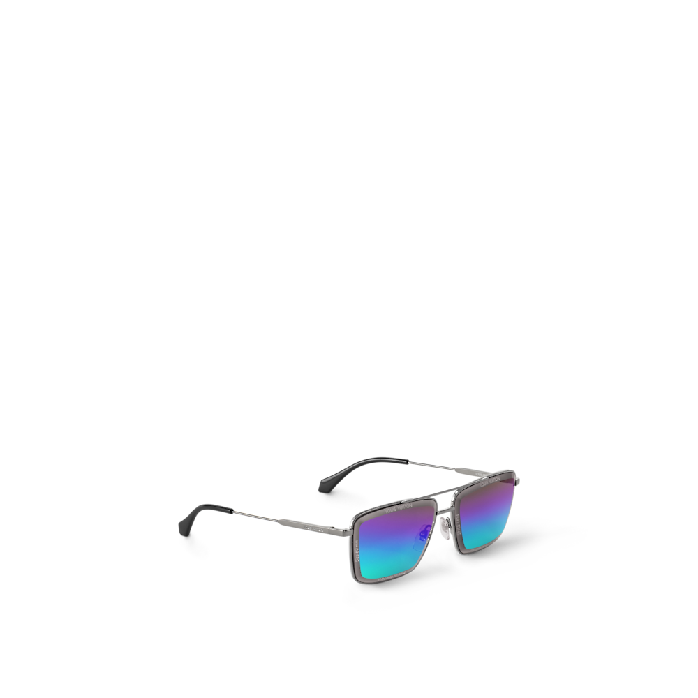 Louis Vuitton LV SUPER VISION METAL SQUARE Sunglasses Z2671U