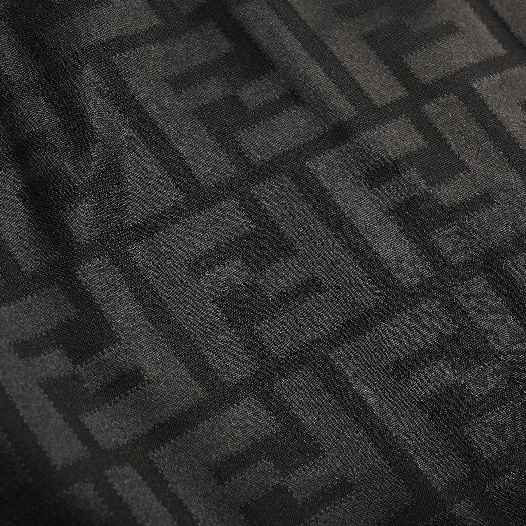 Fendi 24ss FF obscure jacquard beach shorts
