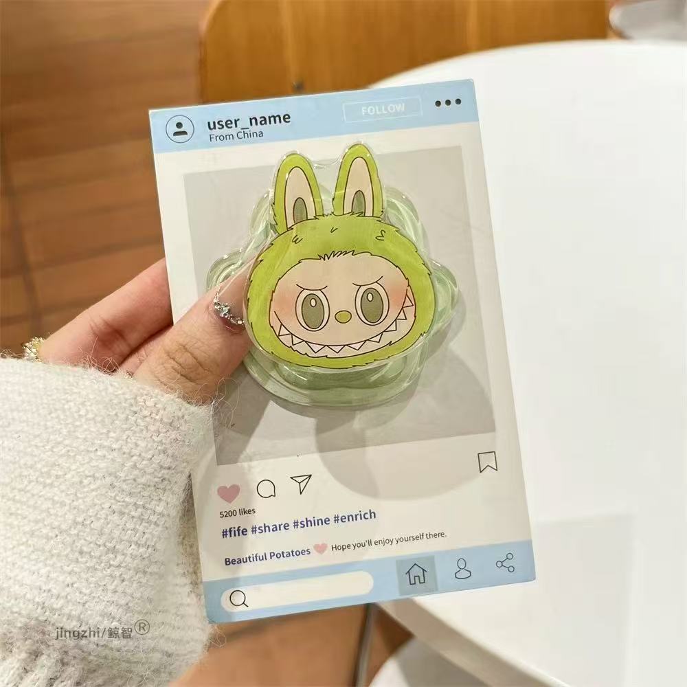Labubu cat claw magnetic phone holder
