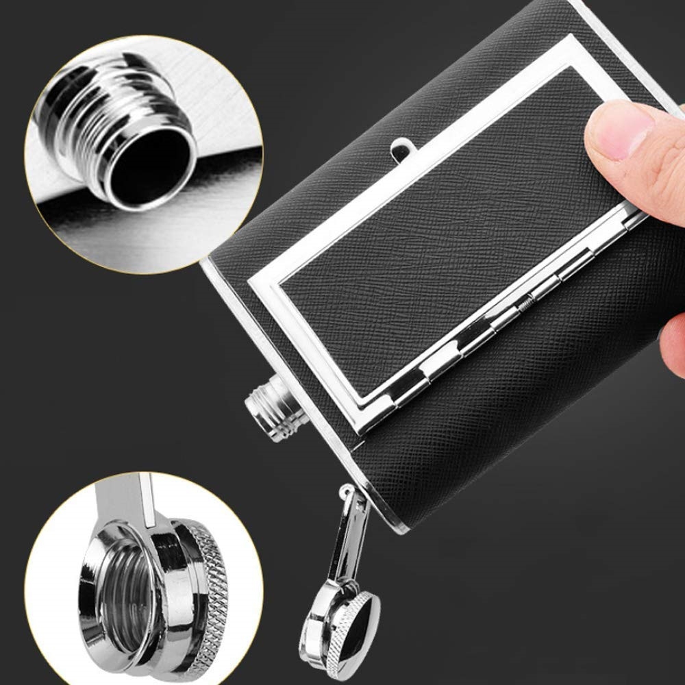 2-in-1 Portable Leak-proof Flask
