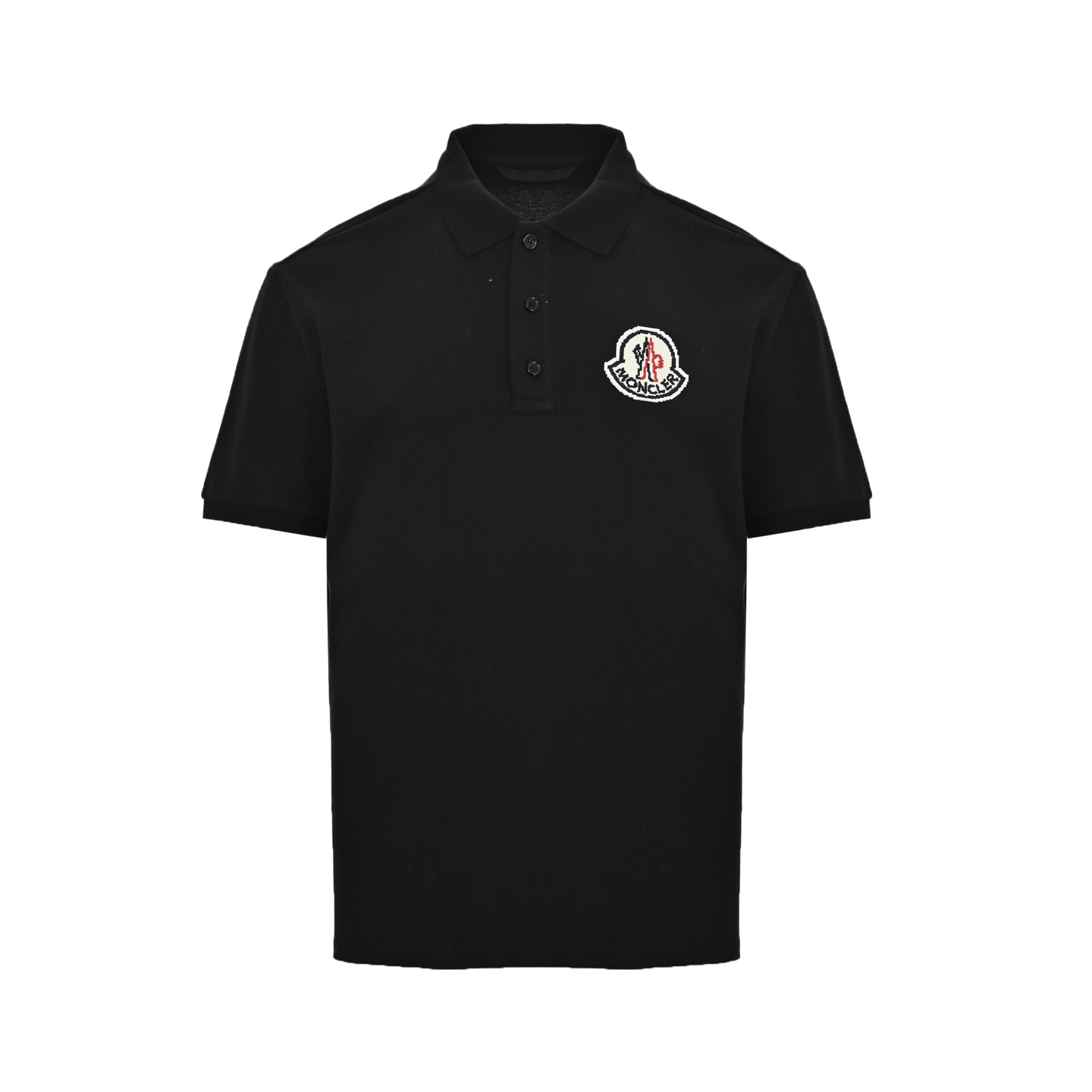 Moncler 25ss chest embroidered logo polo short sleeve