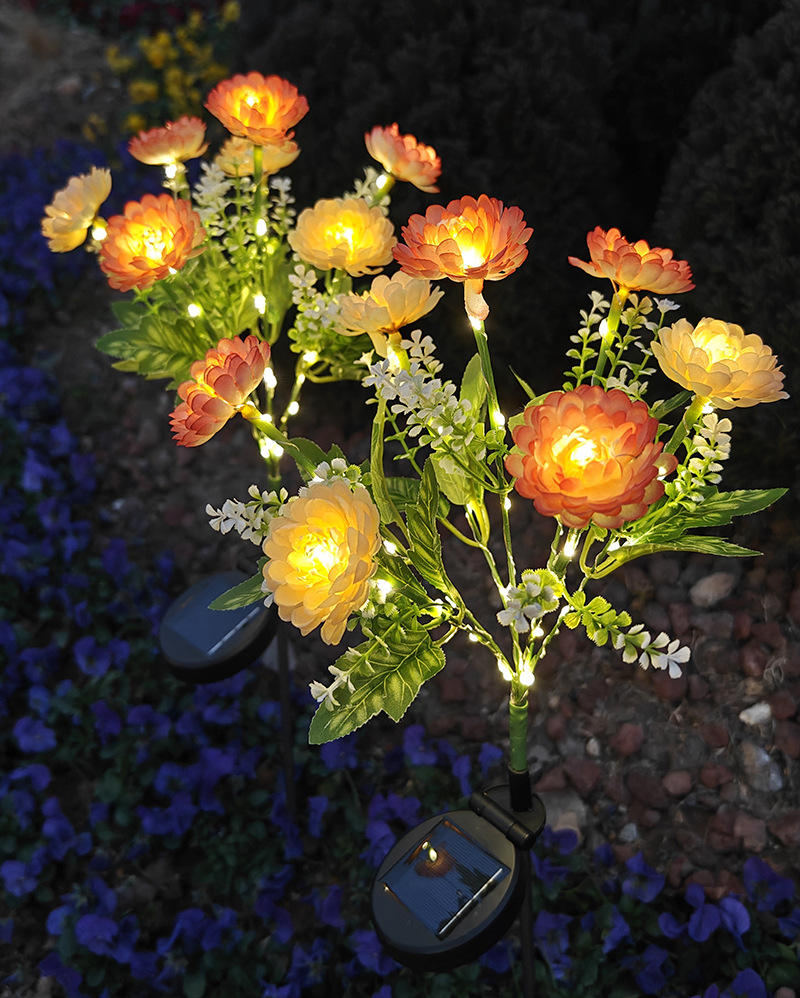 ON SALE🔥Waterproof Solar Outdoor Flowers Lights with 7 Blooming Flowers