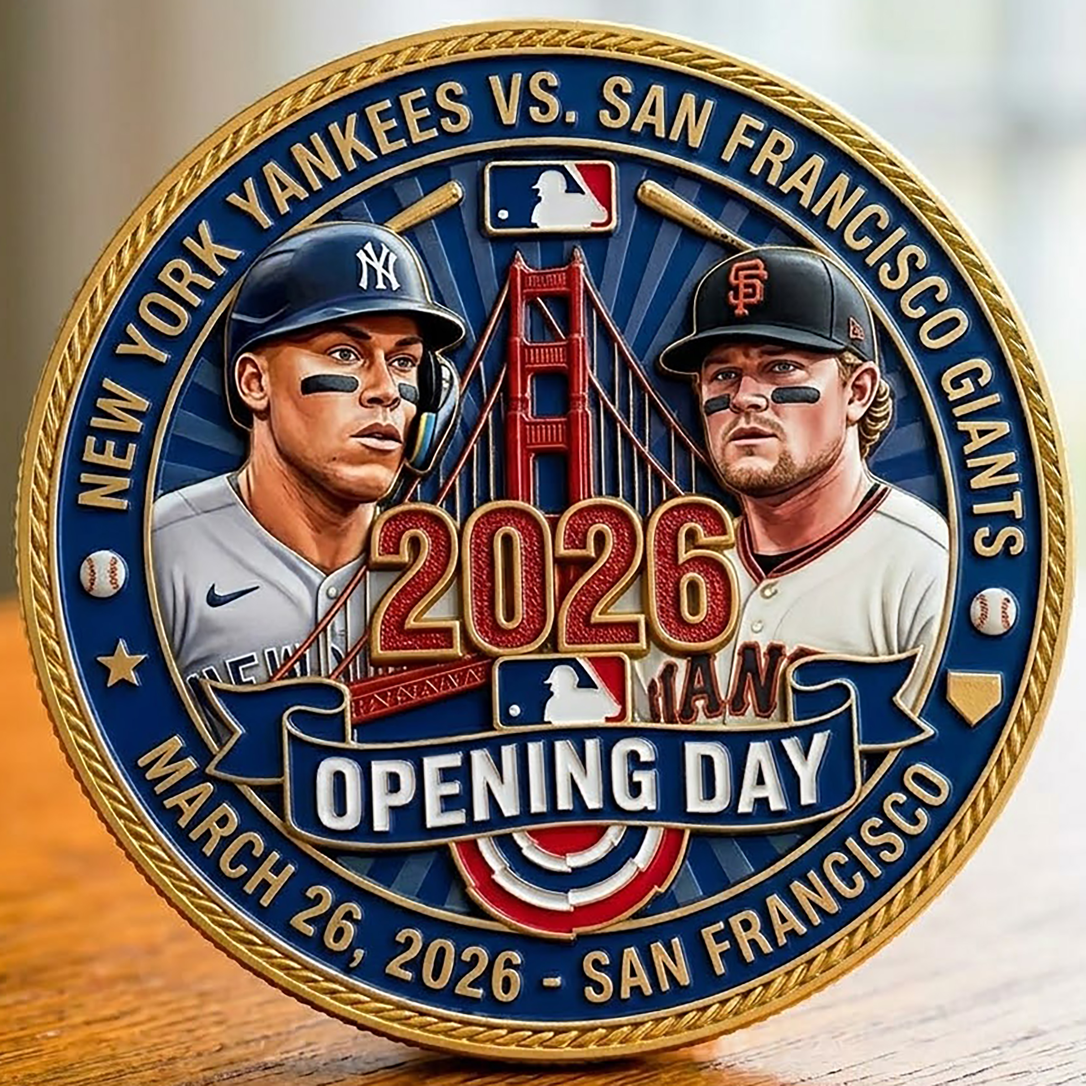 2026 MLB Opening Day Commemorative Coin