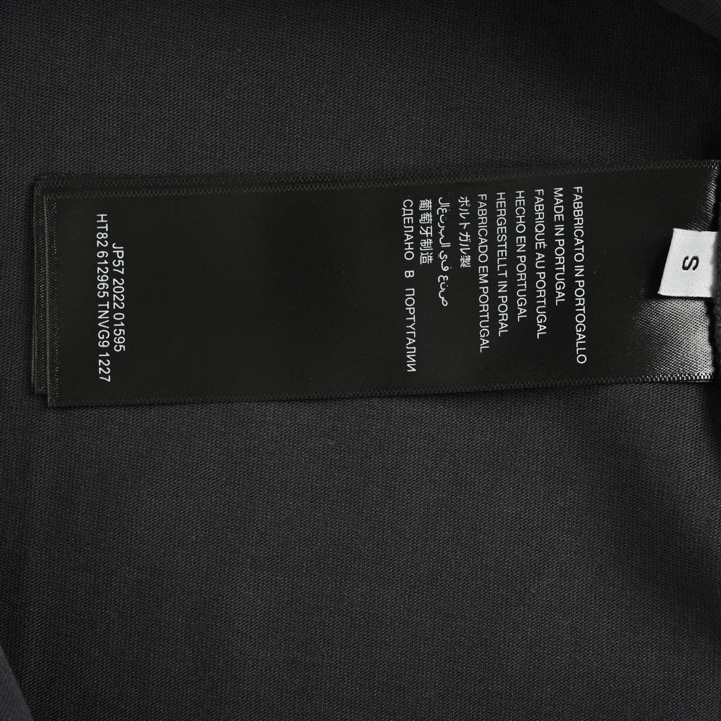 Balenciaga 25ss Gothic letter print short sleeve