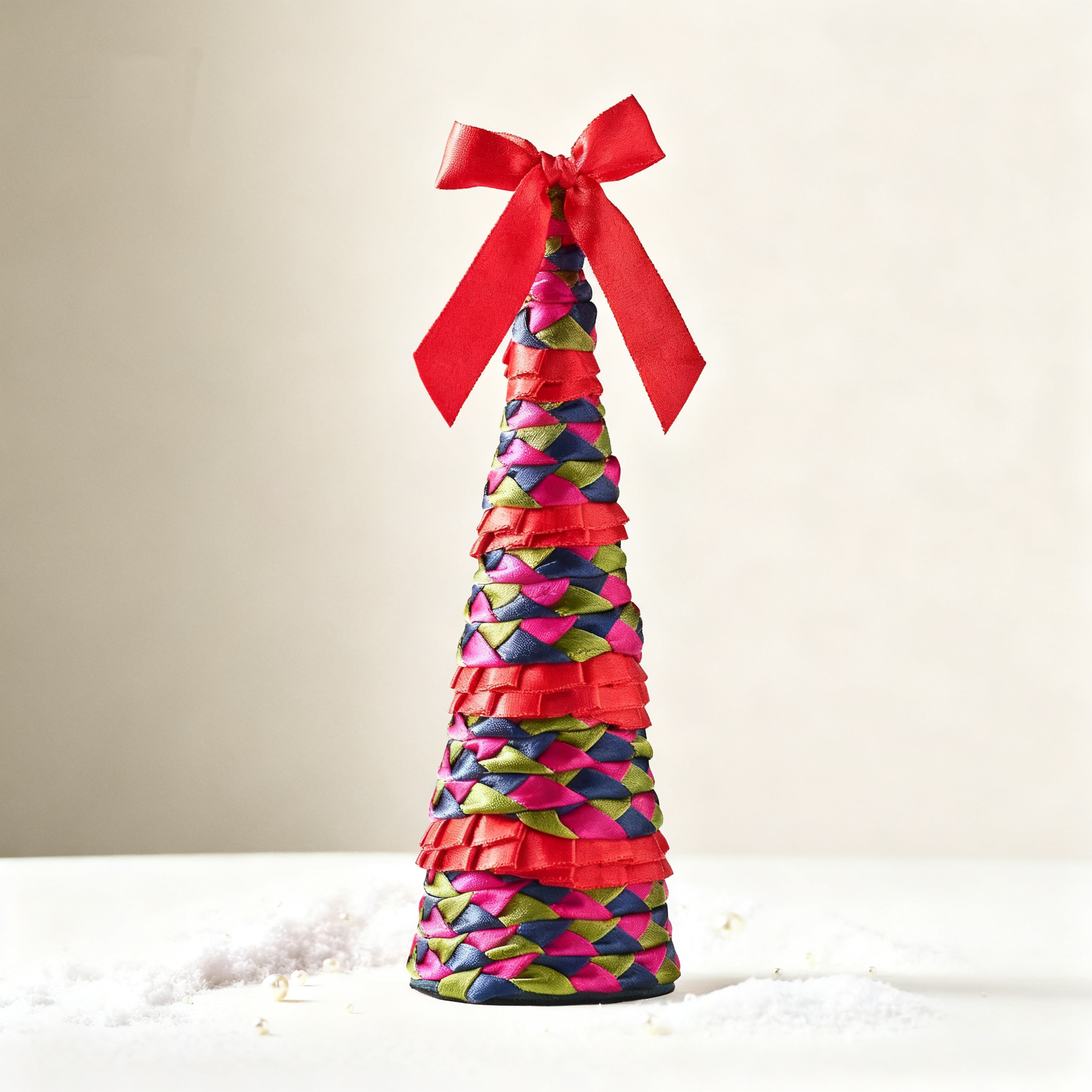 🎄Early Christmas Sale - 50% OFF🔥Christmas Ribbon Tabletop Tree