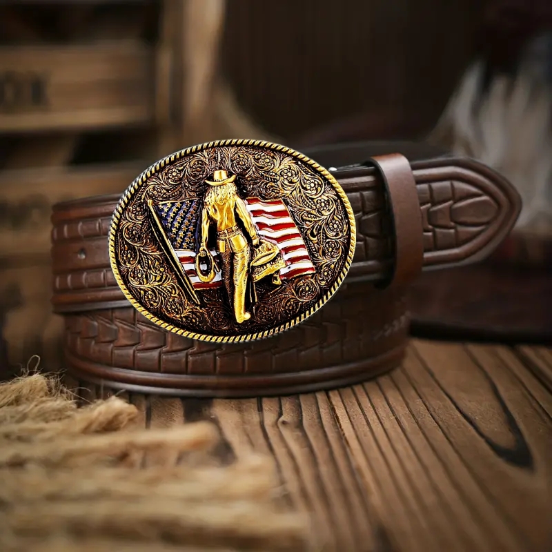 American Flag Belt With Knife (Free To Mix And Match)