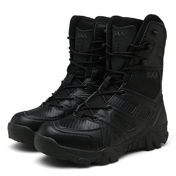 Men Waterproof Non-Slip Tactical Boots Anti-Impact Combat Boots Hiking Boots Work Boots (Limited Edition)
