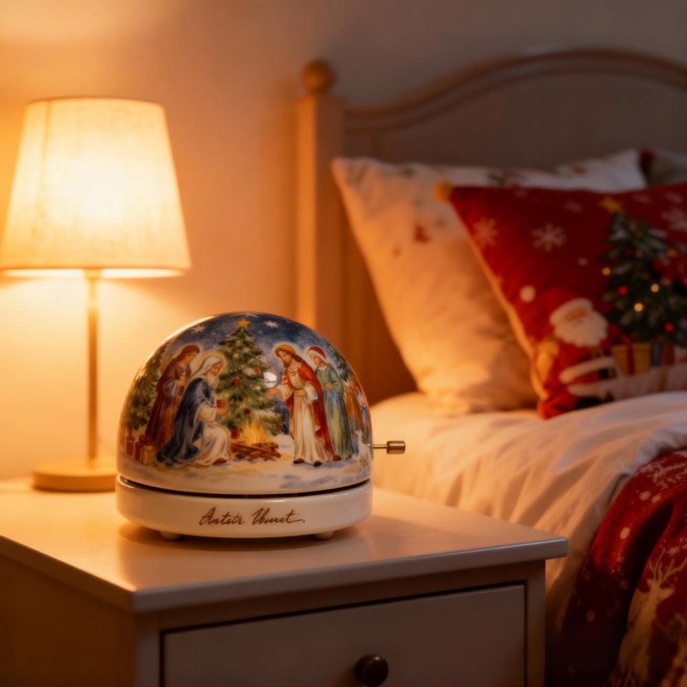 Nativity Christmas Music Box