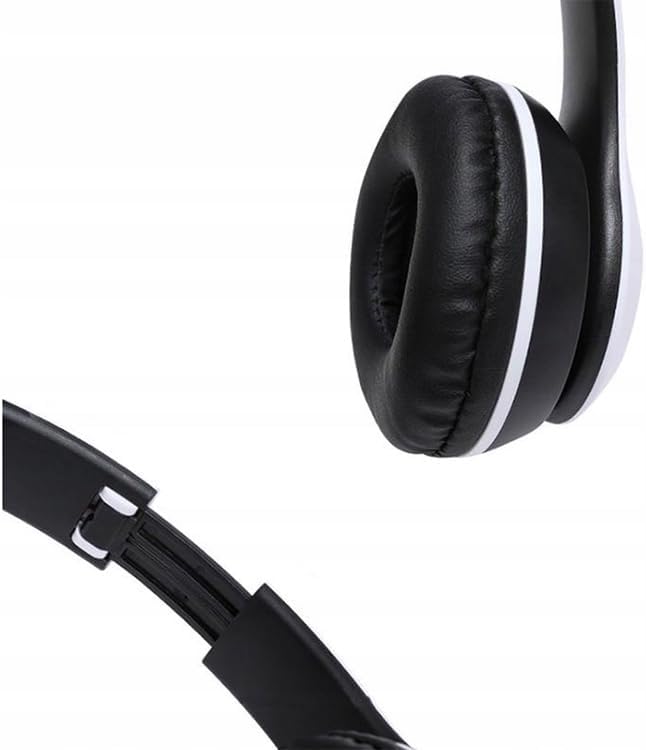 Wireless headphones with built-in microphone and radio. Foldable wireless headphones. Bluetooth 5.0 compatible. Capacity: 6 hours of use and 15 hours of standby time. Wireless headset