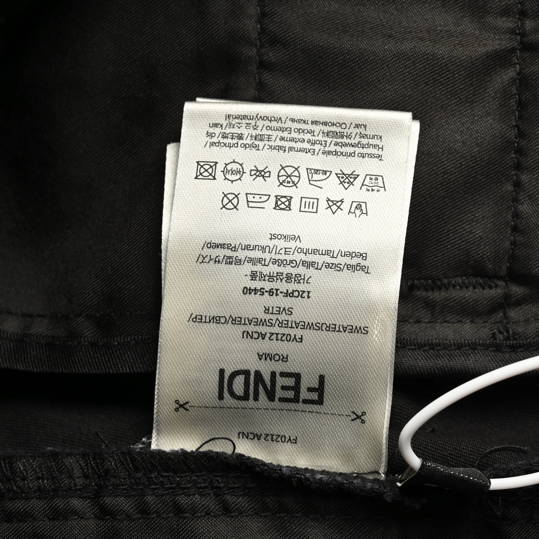 Fendi 24Fw Label Cargo Pants