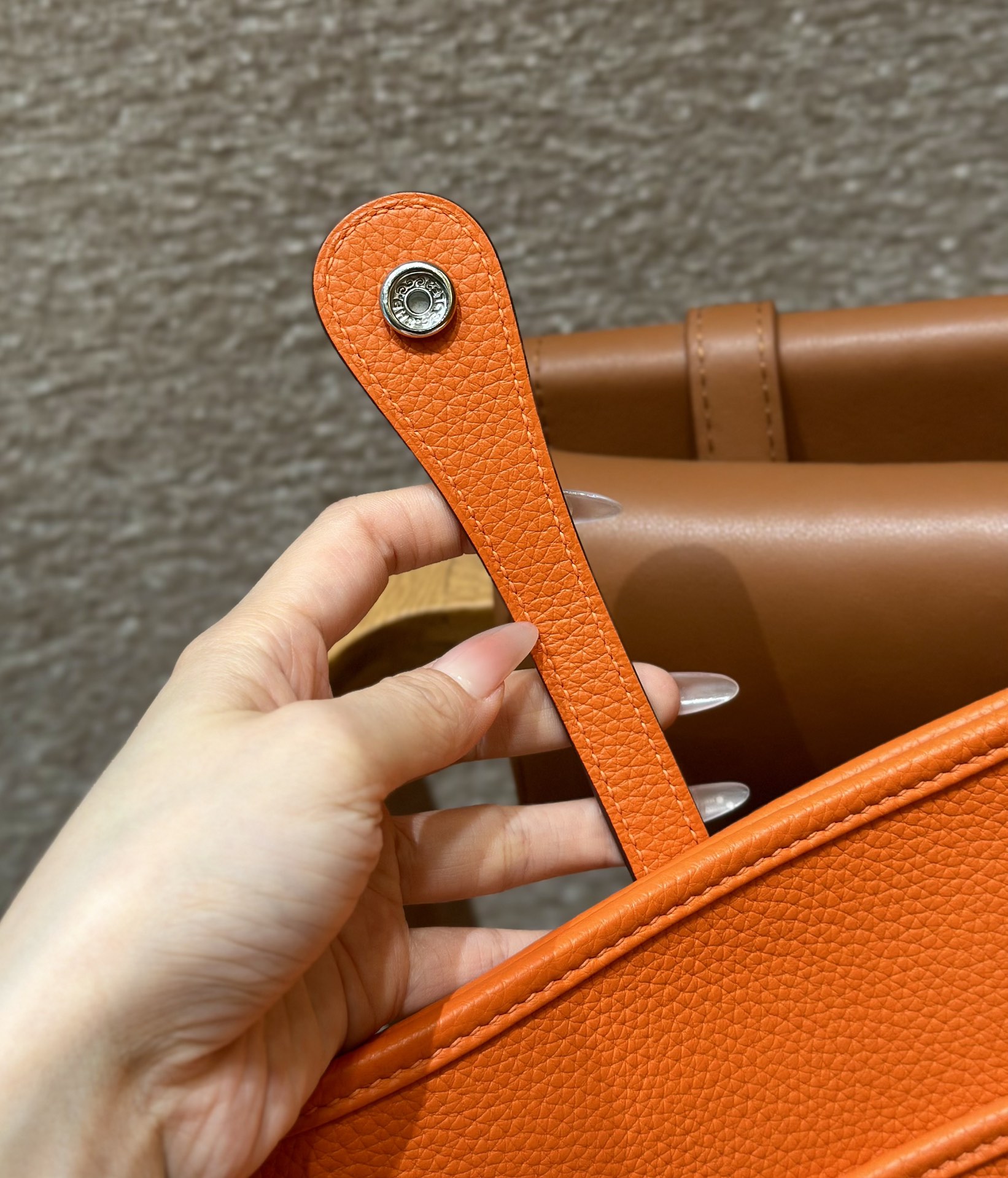 Hermès Evelyne 93Orange (Handmade to order)