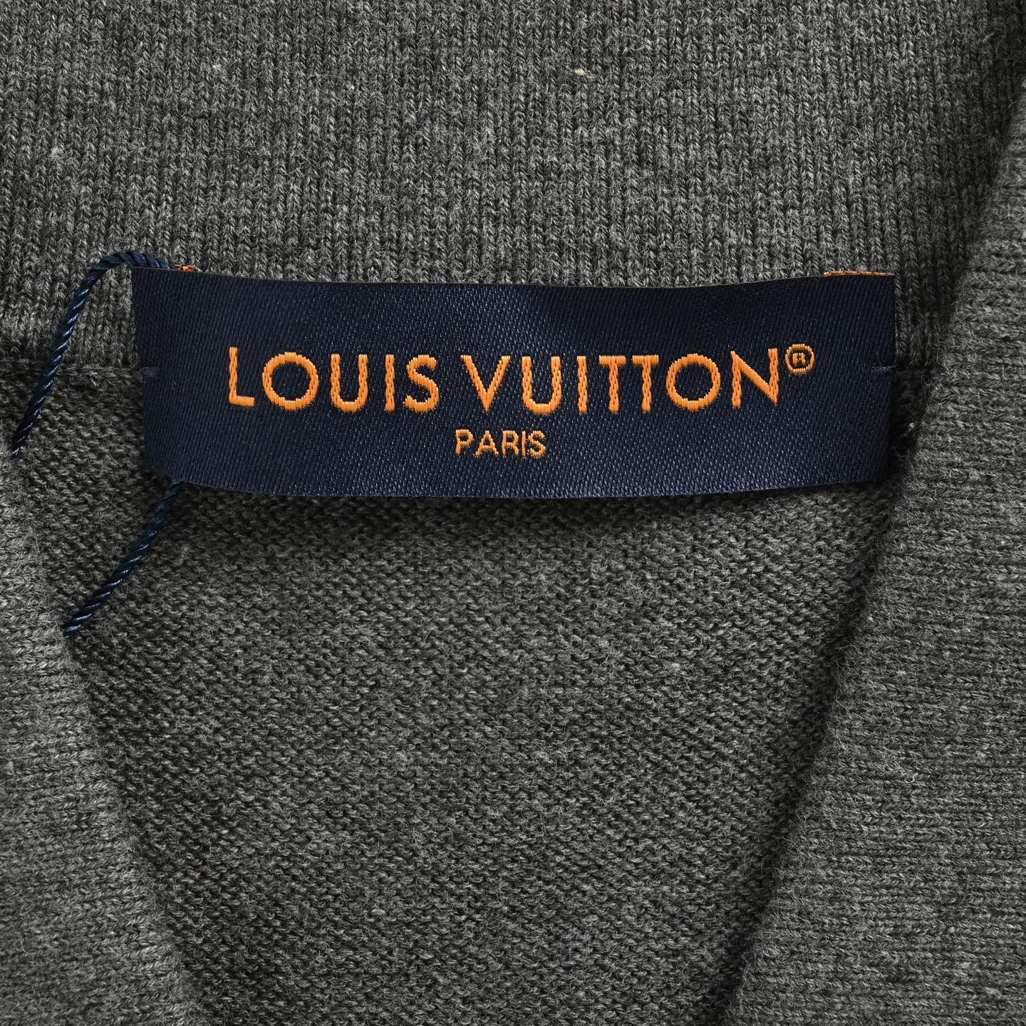 Louis Vuitton 25ss double pocket intarsia sweater knit cardigan
