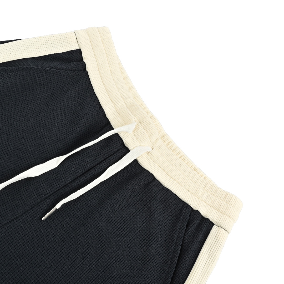 Loewe Colorblock Embroidered Waffle Shorts