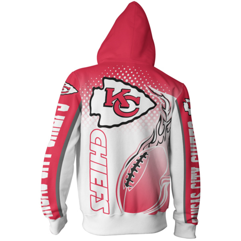 KANSAS CITY CHIEFS 3D HOODIE KKCC011
