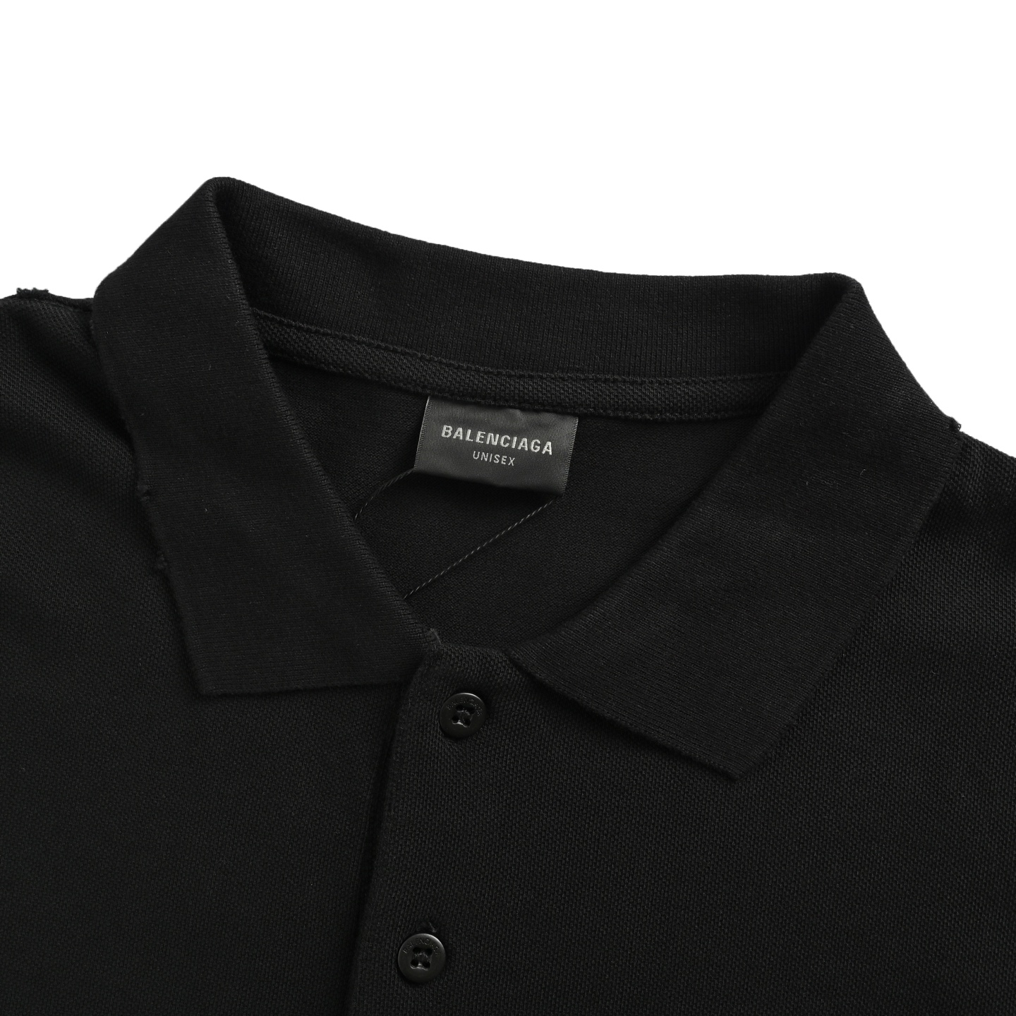 Balenciaga 25ss wheat ear red label Polo short sleeve