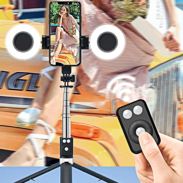🎁New 6 in 1 Bluetooth Selfie Stick🎁BUY 2 FREE SHIPPING