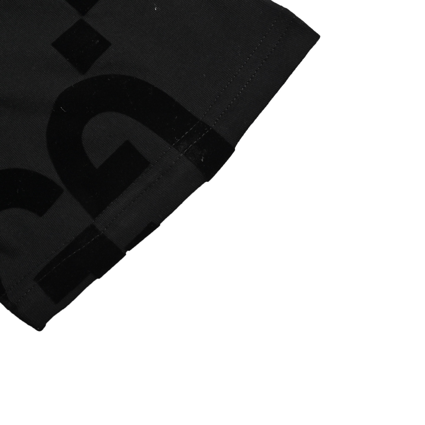 Gucci 25ss Double G flocked short sleeve