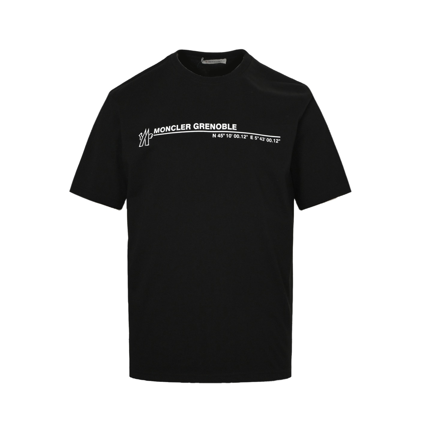 Moncler 25ss coordinate letter print short sleeves