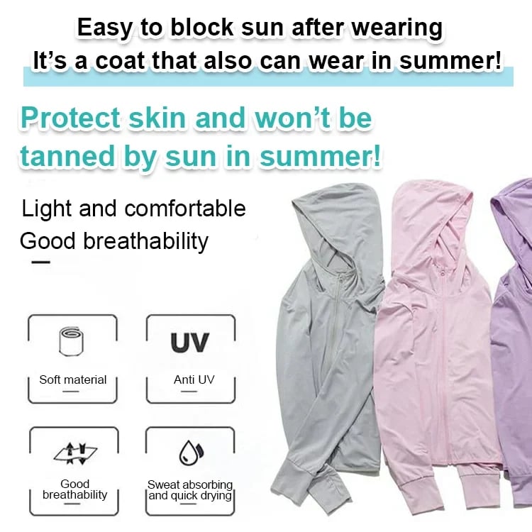 🌞🌞[50 times sun protection] Lightweight sun protection clothing for men and women [two free shipping]