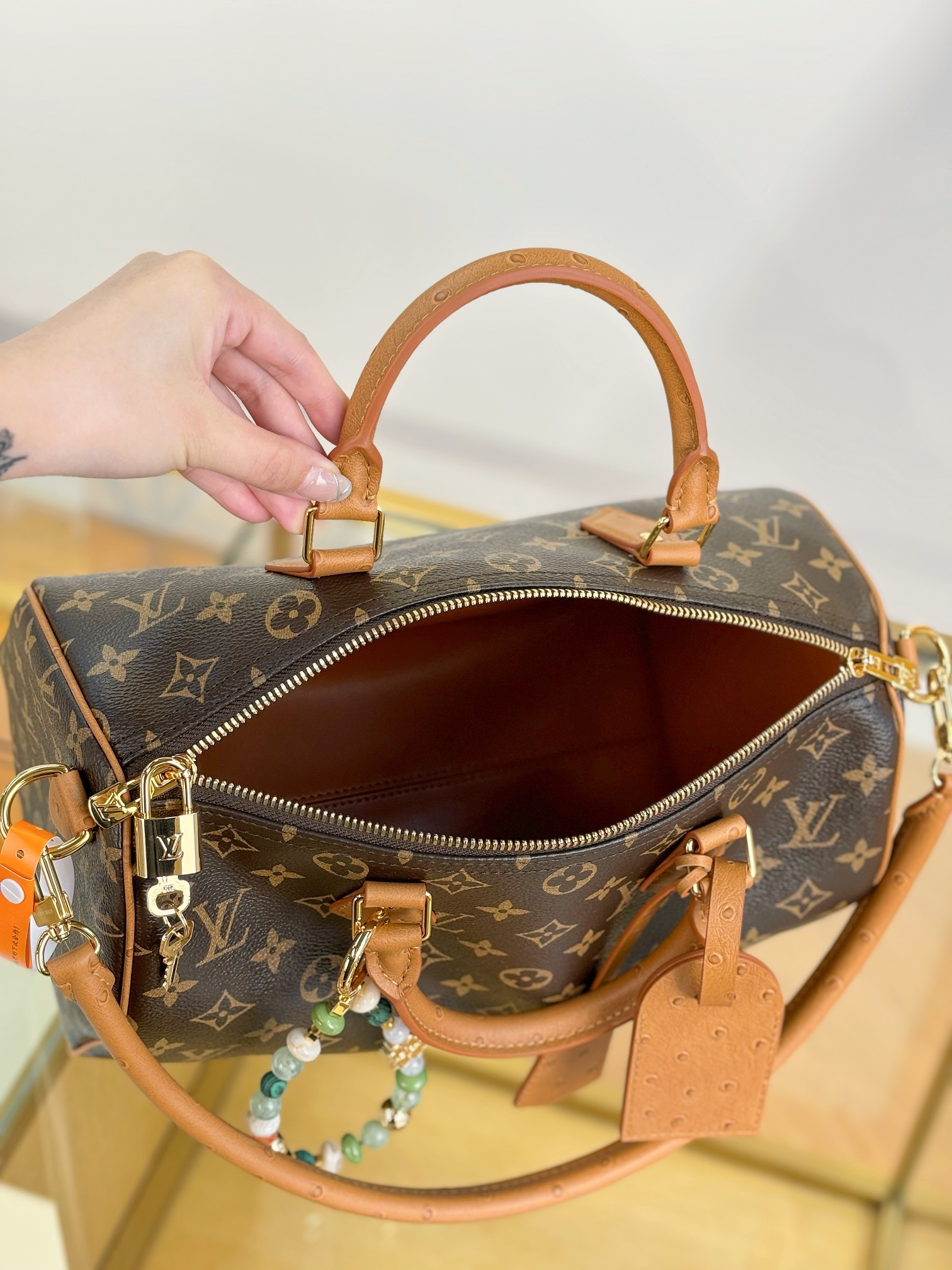 Louis Vuitton SPEEDY SOFT 30 BOHO Bag N87212
