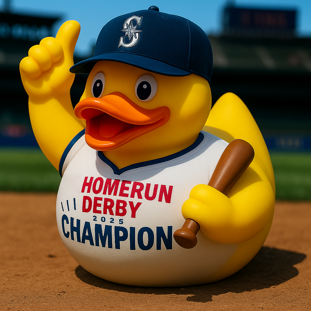 2025 Home Run Derby Champion Rubber Duck