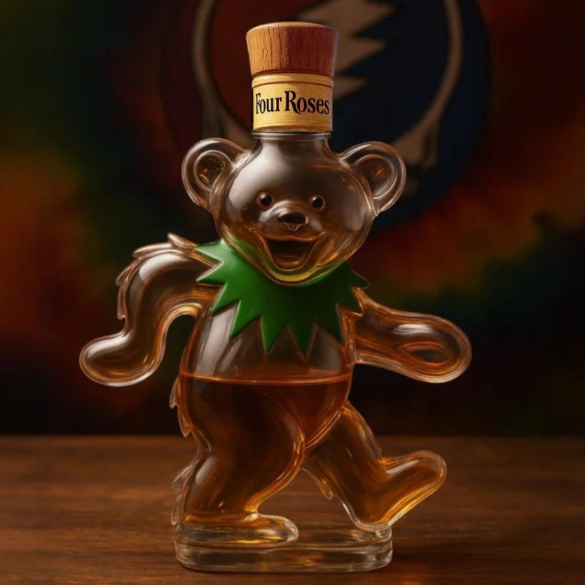 Dancing Bear Decanter