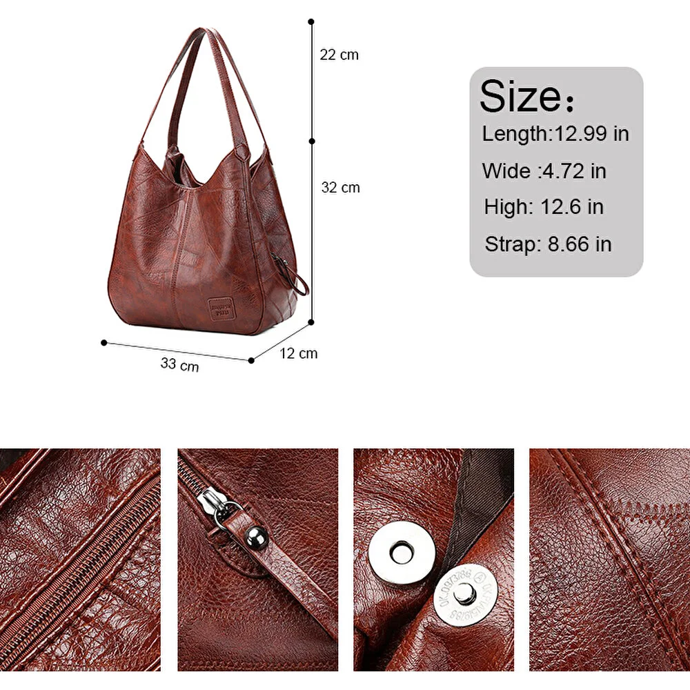 Last Day To Get 60% Off For A Limited Time 🔥 Women's Vintage Soft Leather Shoulder Bag👜