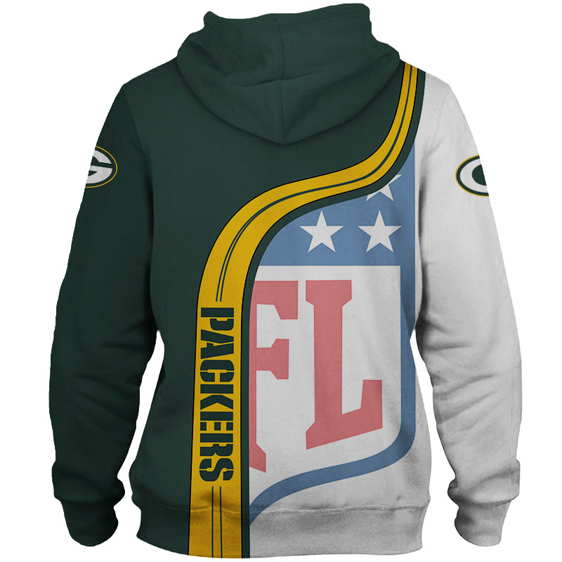 GREEN BAY PACKERS 3D HOODIE GGBBPP001