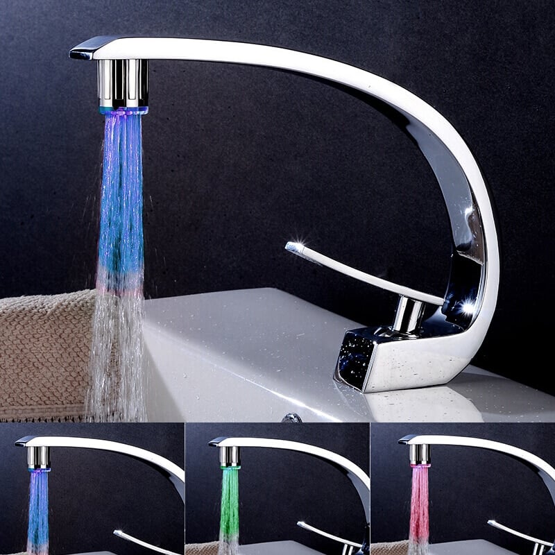 🌲Early Christmas Sale🎁3 Color LED Water Faucet Light