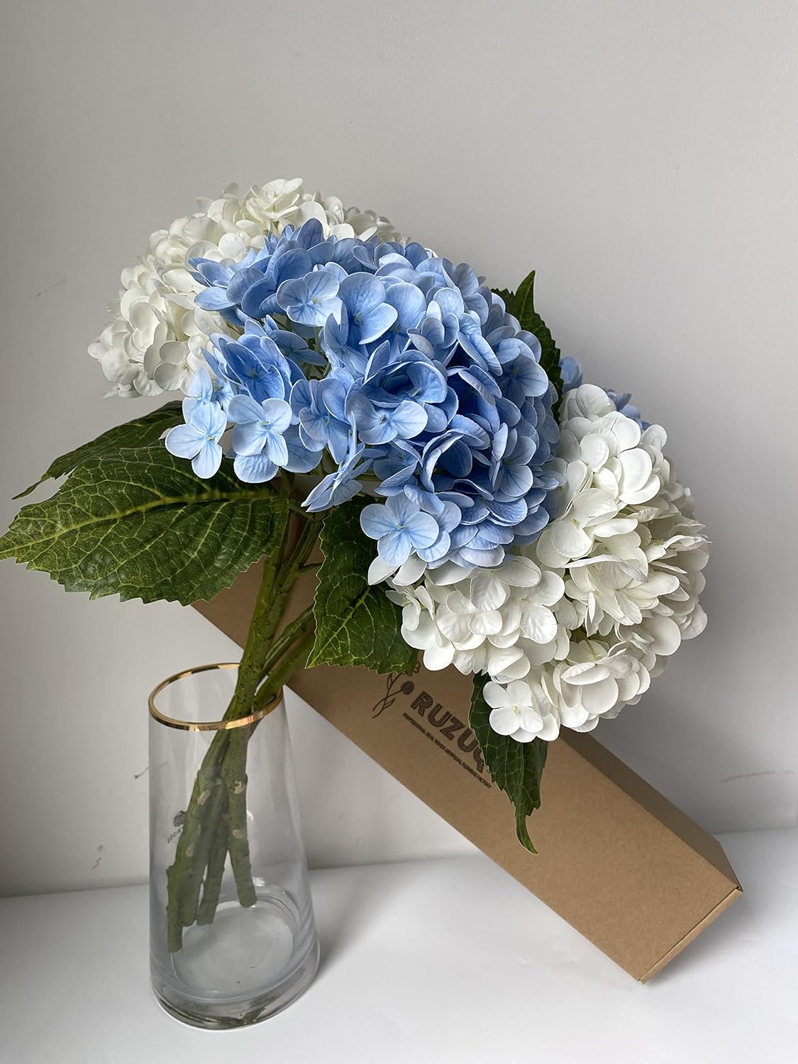 2025 ON SALE🔥4 Pcs Real Touch Hydrangea Artificial Flower Natural Lifelike