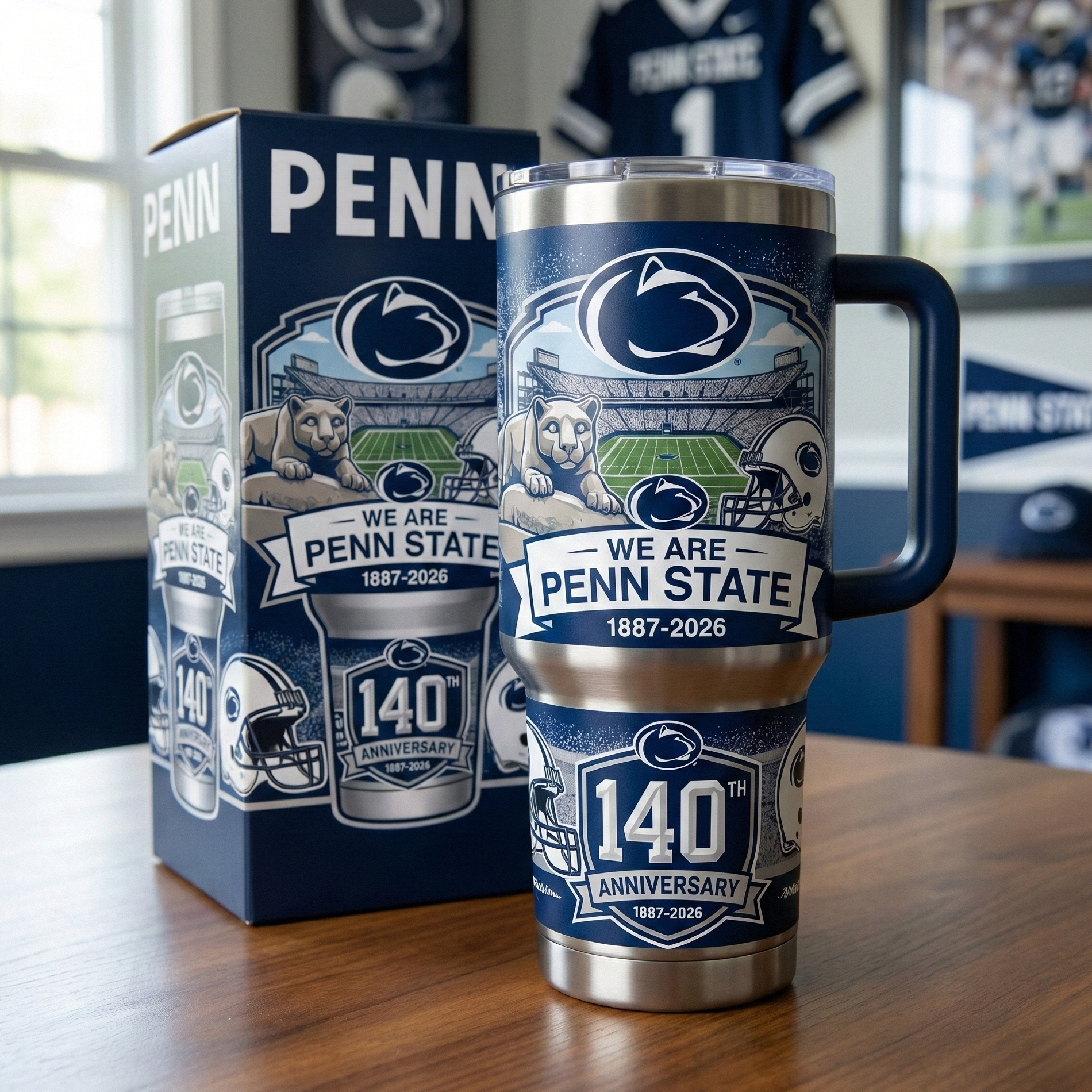 Penn State Nittany Lions 140th Anniversary Limited Edition Tumbler
