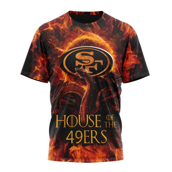 SAN FRANCISCO 49ERS GAME OF THRONES – HOUSE OF THE 49ERS 3D HOODIE