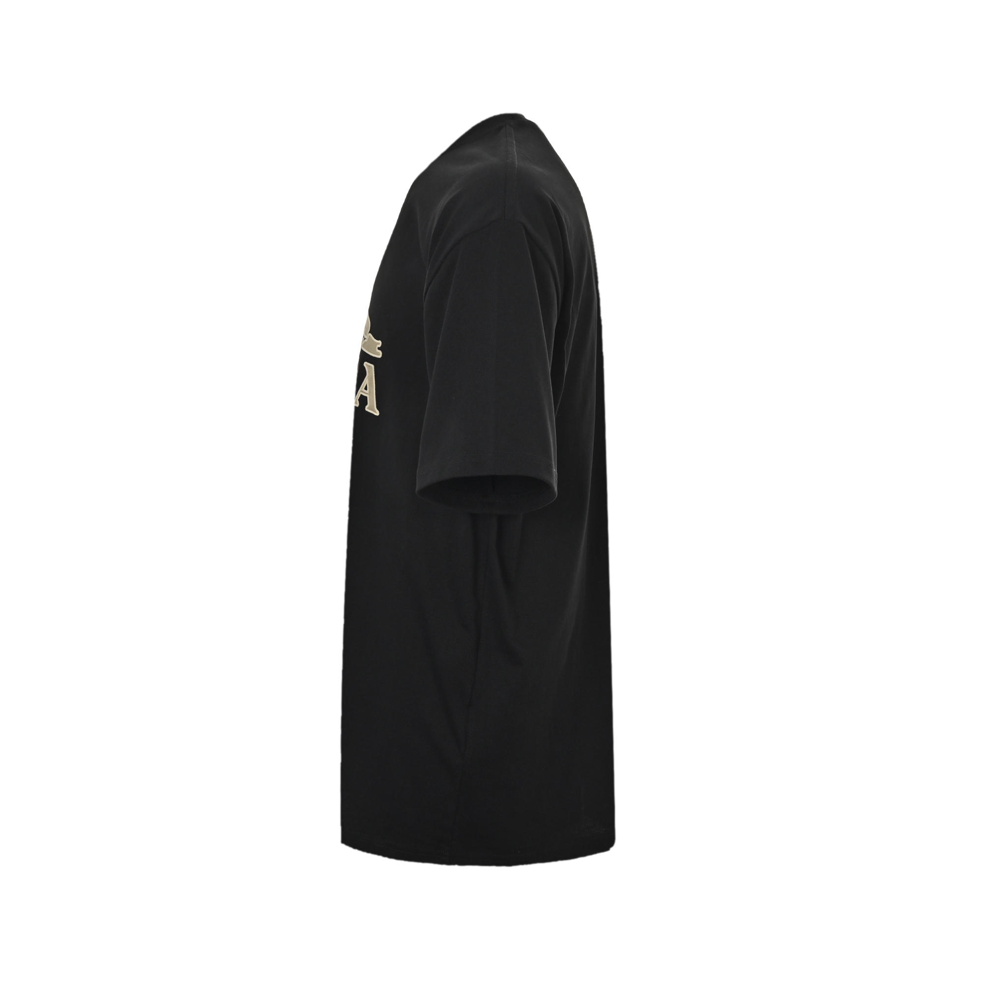 Prada 25ss crown letter embroidered short sleeve