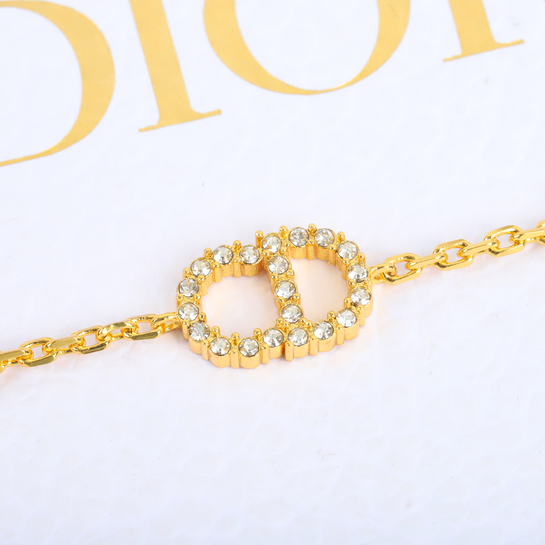 Dior Diamond CD Star Bracelet