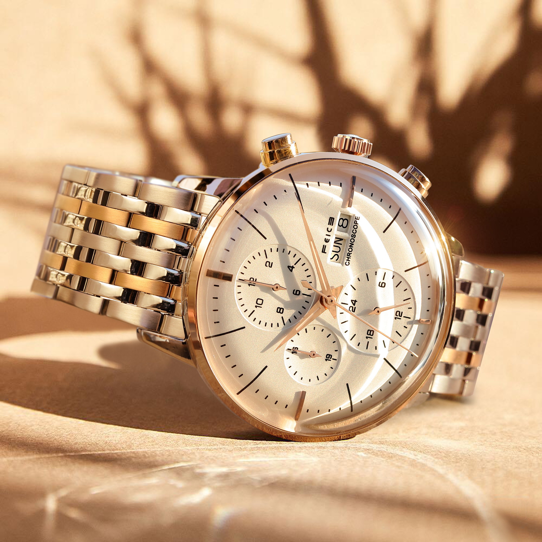 FM022 Multi Sub Dials Mechanical Dresswatch