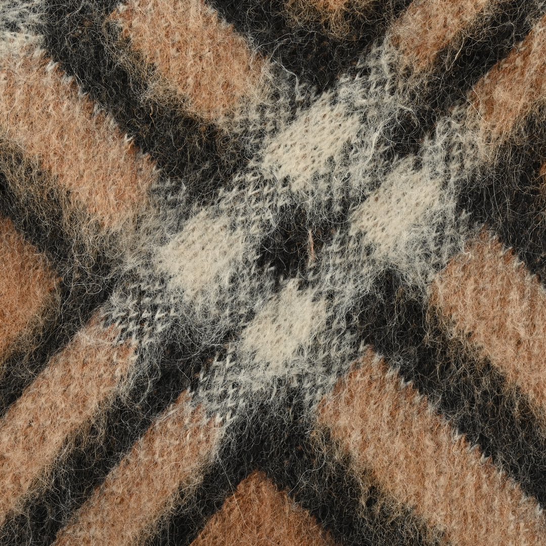 Burberry 24Fw Classic Check Mohair Sweater