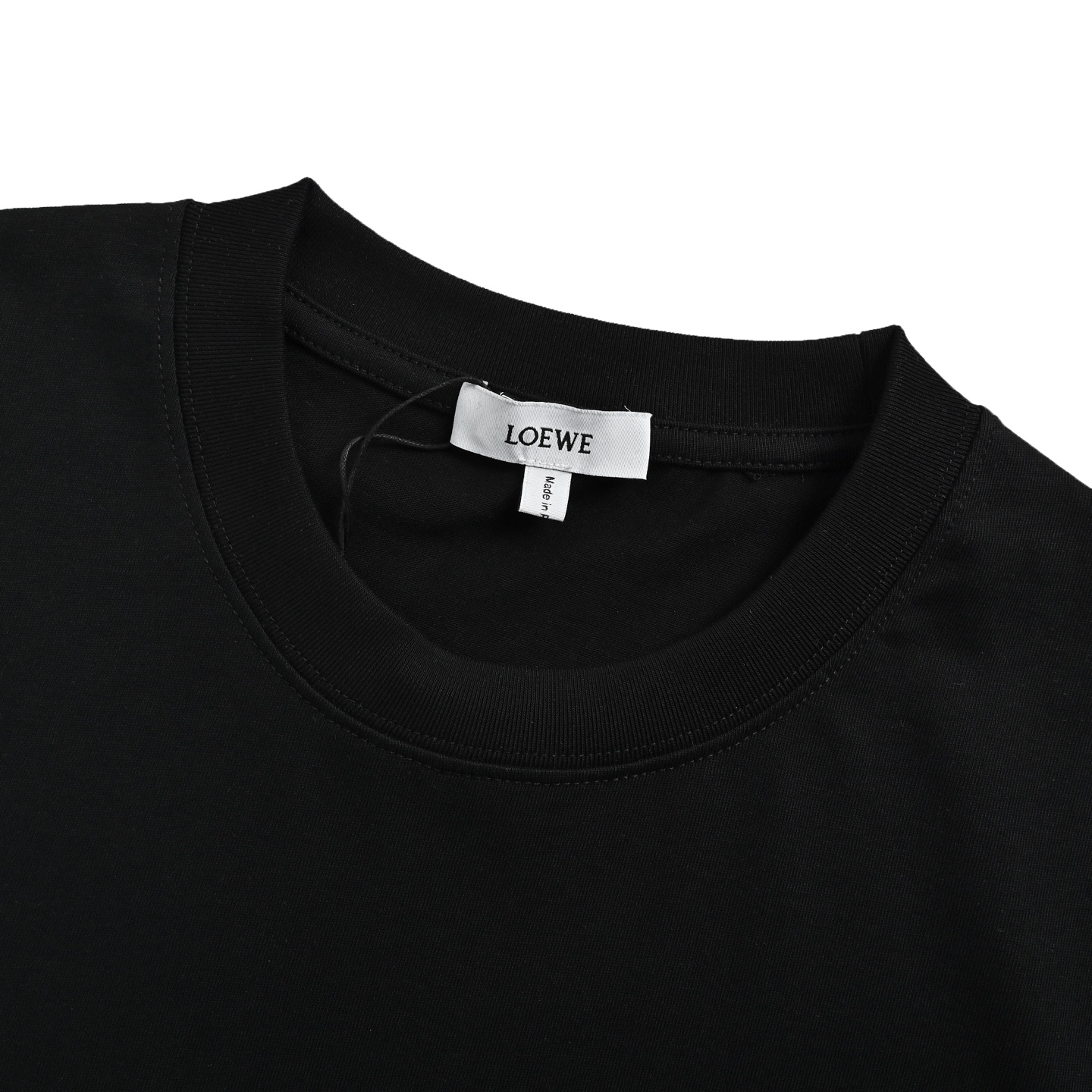 Loewe 25ss front and back logo print short sleeves