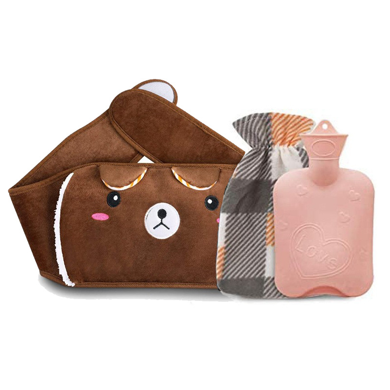 (❤️Early Winter Hot Sale-50% OFF-SAVE 50% OFF) Plush Refillable Hot Water Bottle Belt-BUY 2  FREE SHIPPING